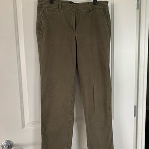 Talbots Women Chino in Army Green